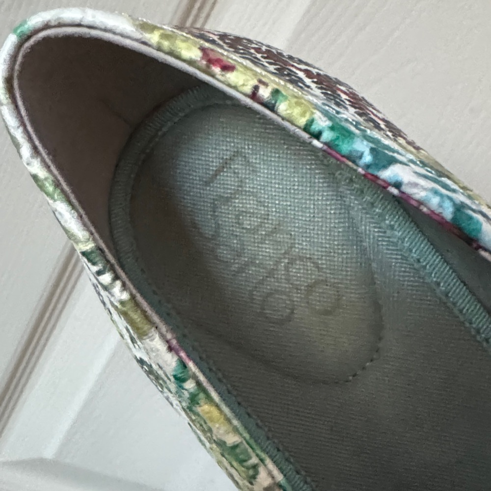 Franco Sarto Balín Multicolor Lug Sole Penny Loafers - Picture 4 of 6
